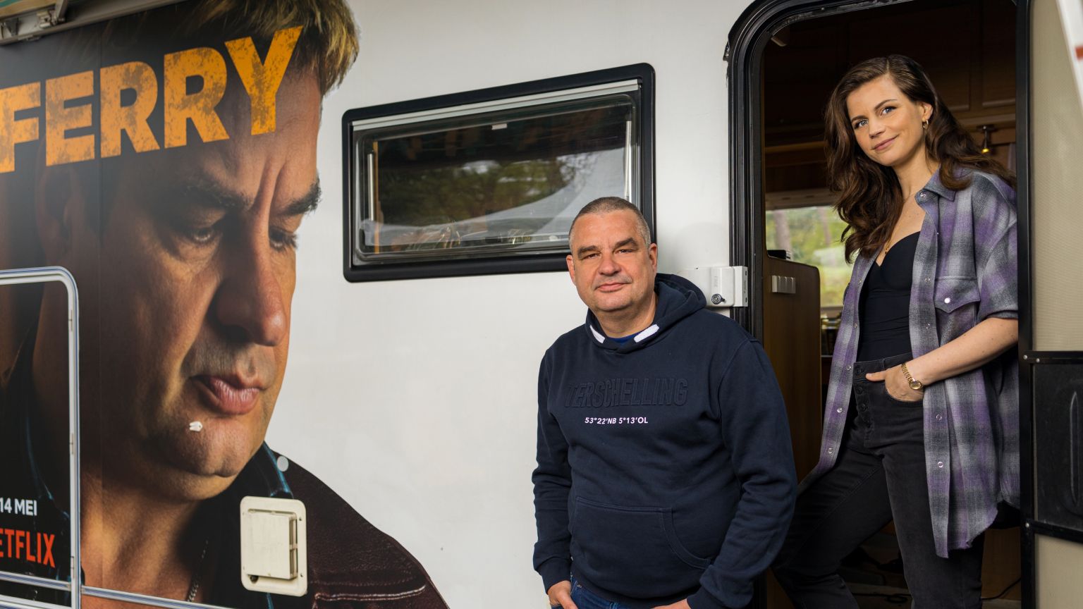 Frank Lammers en Elise Schaap bespreken XTC-scène van 'Ferry' in nieuwe video