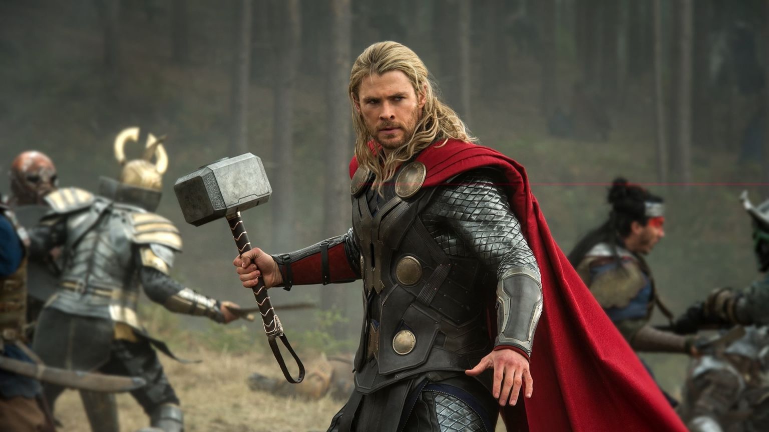 Foto's van de set van de nieuwe Marvel-film 'Thor: Love and Thunder'