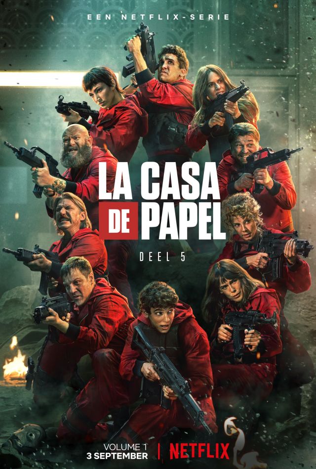 Netflix deelt langverwachte trailer van laatste seizoen 'La casa de papel'
