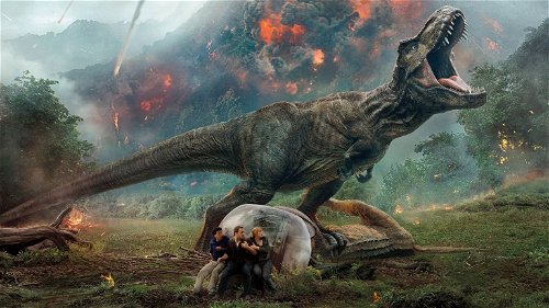 Nieuw op Netflix: Chris Pratt en Bryce Dallas Howard in 'Jurassic World: Fallen Kingdom'