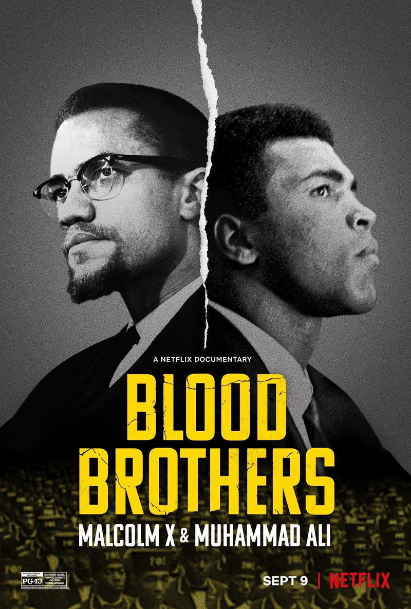 Poster 'Blood Brothers: Malcolm X & Muhammad Ali' via TMDb