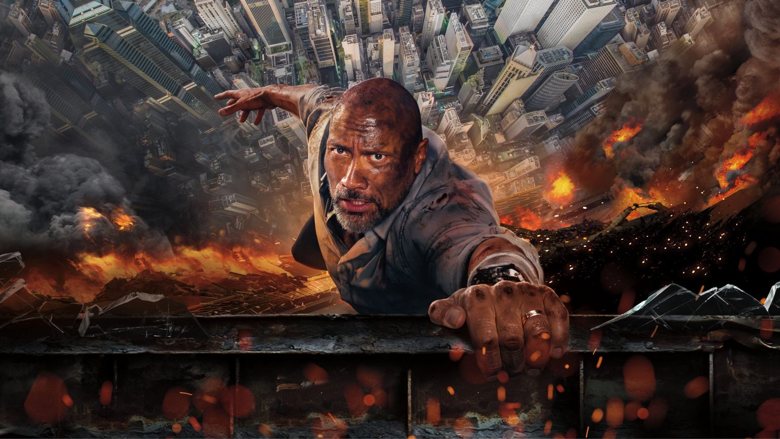 Nieuw op Netflix: spannende actiethriller 'Skyscraper' met Dwayne Johnson