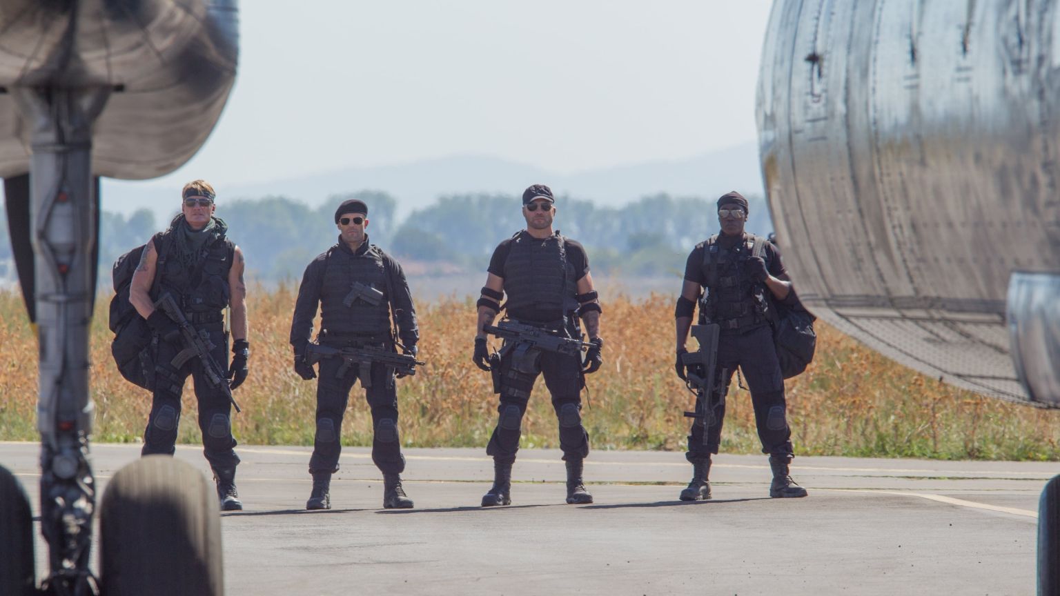 Opnames 'The Expendables 4' van start, Jason Statham deelt eerste setfoto met Sylvester Stallone