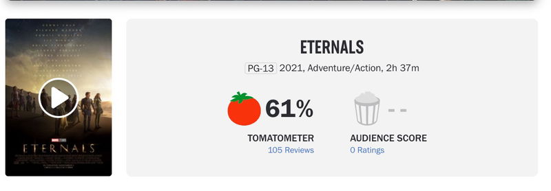 Schermafbeelding Rotten Tomatoes
