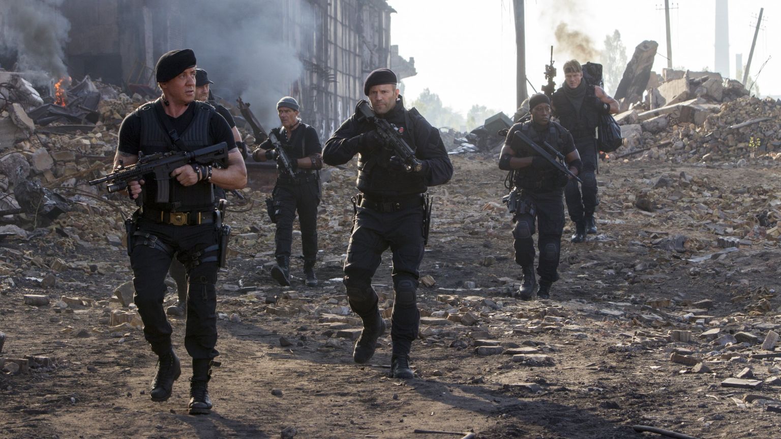 Twee crewleden gewond geraakt tijdens de opnames van 'The Expendables 4'