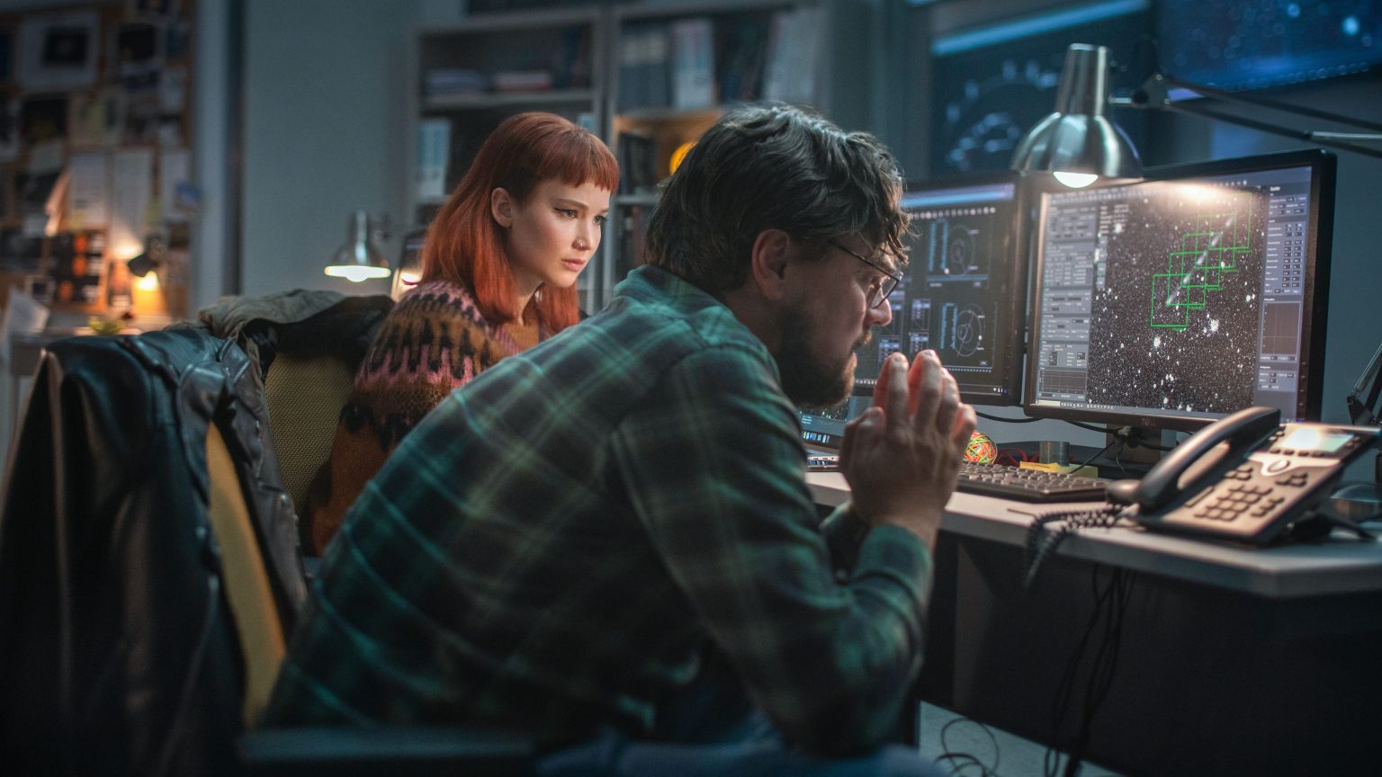 Nieuw op Netflix: komische rampenfilm 'Don't Look Up' met Leonardo DiCaprio en Jennifer Lawrence