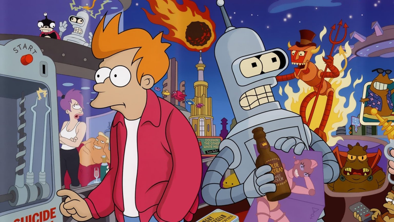 'Futurama' keert terug met originele stemmencast