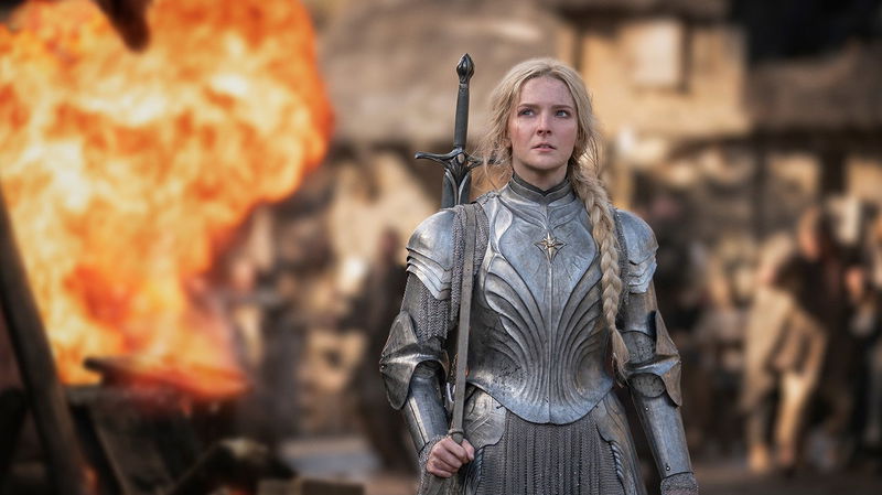 Afbeelding van Galadriel via Vanity Fair / Matt Stone / Amazon Studios