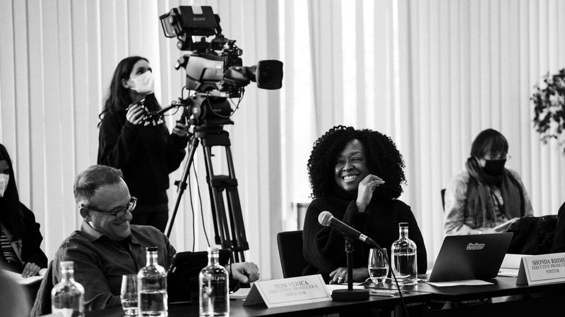 Bridgerton table read via Netflix