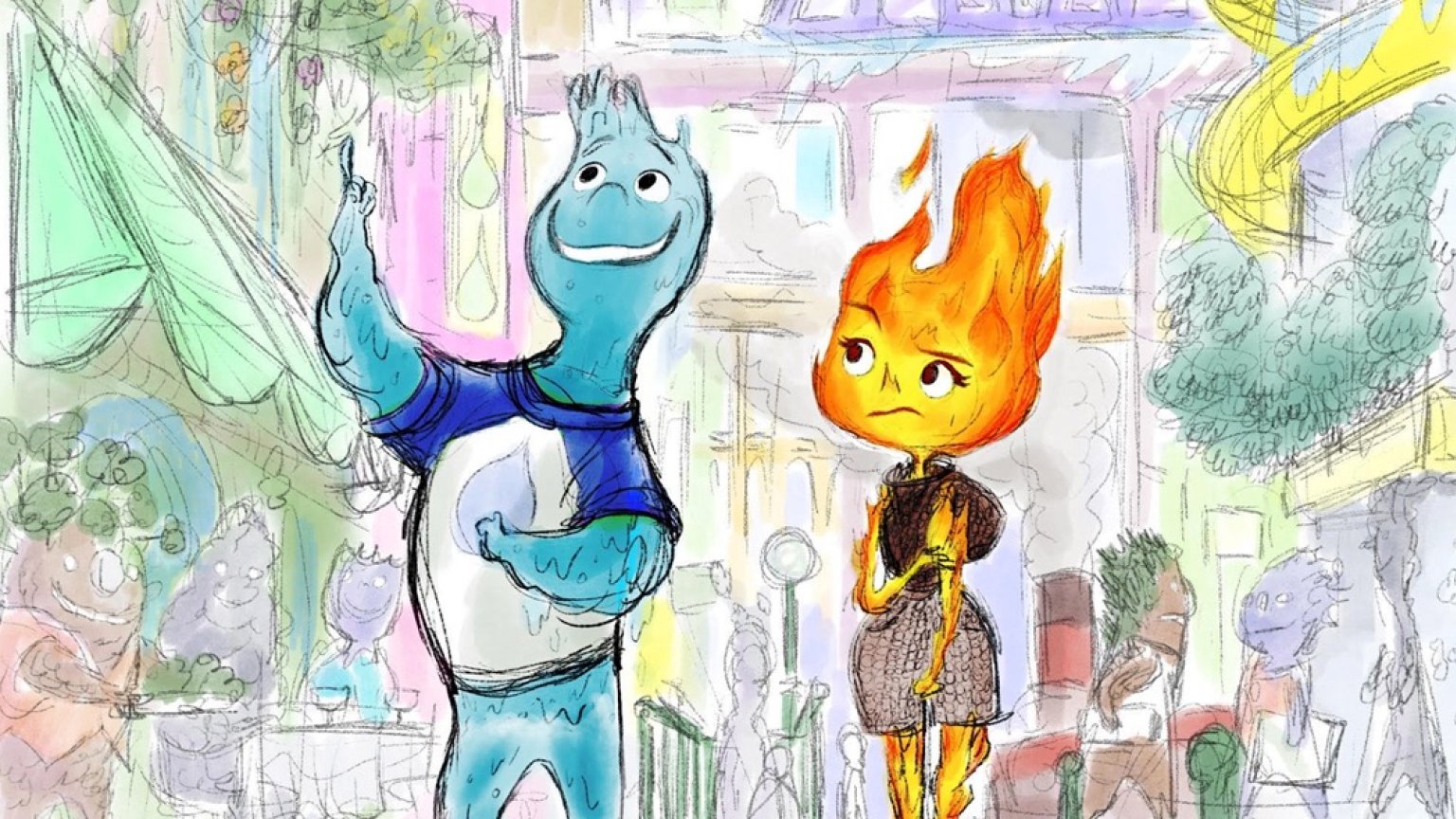 Disney kondigt nieuwe Pixar-film 'Elemental' aan