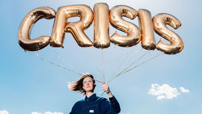 Half Holland in crisis