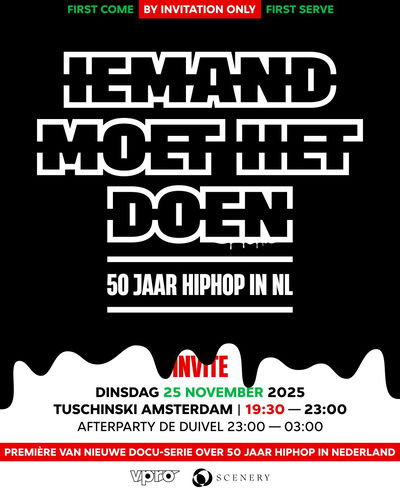 50 jaar hiphop in Nederland - Iemand moet het doen
