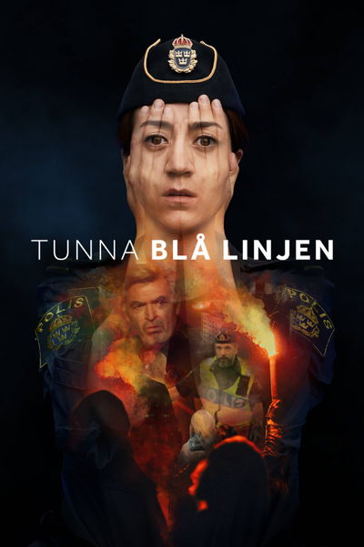 Tunna blå linjen