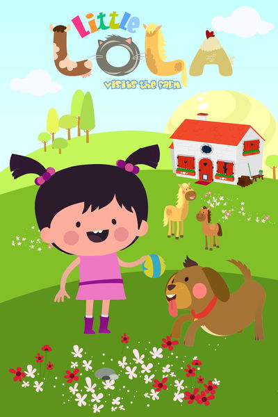 Kleine Lola op de Boerderij